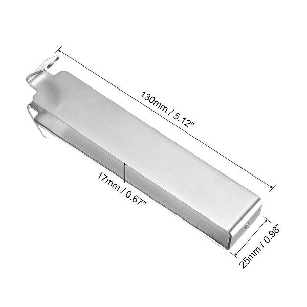 Shower Door Hooks, 2Pcs 130mm/5" for Frameless Glass Shower Door, Silver Bed Bath & Beyond